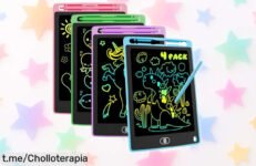 Increíble pack de 4 tabletas Electight para niños, cuida su vista y asegúrate que sus creaciones siempre estén a salvo. ¡Aprovecha este chollo antes de que se acabe!