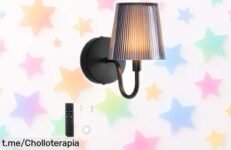 Increíble pack de lámparas de pared recargables LumniexDesigns con luz táctil y colores regulables, ¡un chollazo que transforma cualquier rincón! No pierdas la oportunidad única.