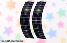 Increíble panel solar flexible SHENGMIAOHE de 500 W a un precio que parece un regalo: energía donde quieras, ¡aprovecha esta oportunidad antes que se acabe!