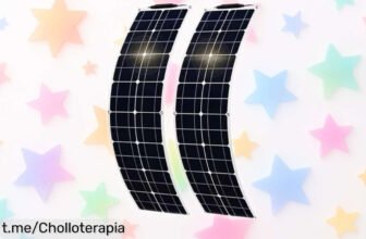 Increíble panel solar flexible SHENGMIAOHE de 500 W a un precio que parece un regalo: energía donde quieras, ¡aprovecha esta oportunidad antes que se acabe!