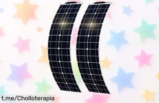 Increíble panel solar flexible SHENGMIAOHE de 500 W a un precio que parece un regalo: energía donde quieras, ¡aprovecha esta oportunidad antes que se acabe!