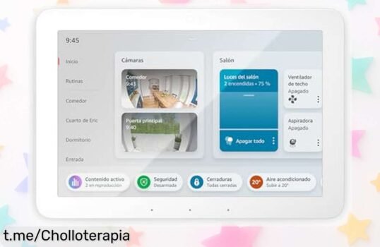 Increíble pantalla inteligente Echo Hub de 8” con Alexa a un precio regalado, ¡controla tu hogar y disfruta la música sin límites ahora mismo!