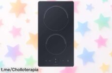 Increíble placa vitrocerámica Candy Smart CDH 30 con 2 zonas potentes y temporizador a un precio rebajado que cambiará tu forma de cocinar, ¡aprovéchalo antes de que se acabe!