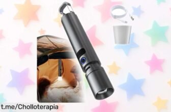 Increíble power bank con linterna Mlllokfki: resistencia total y carga para tu móvil en cualquier aventura, ¡aprovéchalo ahora antes de que se acaben!