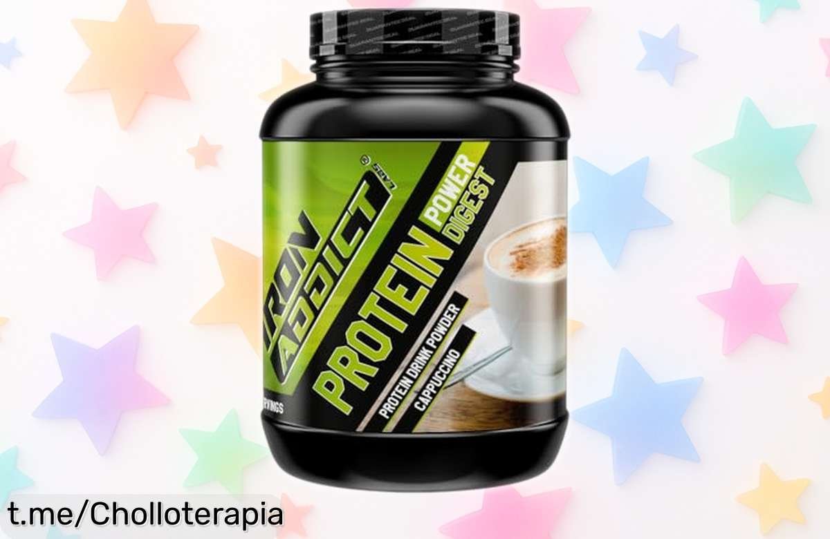 Increíble proteína en polvo Protein Power de Iron Addict Labs, 2Kg de pura energía y sabor a capuccino a un precio regalado que no querrás dejar pasar.