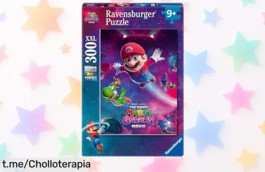 Increíble puzzle XXL de 300 piezas de Super Mario The Movie para toda la familia, ¡ahora a un precio locura que no querrás dejar escapar!