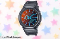 Increíble reloj Casio GA2100TLS8AER para hombre, diseño moderno y resistente a un precio de escándalo que no querrás dejar escapar ¡Actúa ya antes de que se agote!