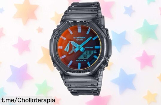 Increíble reloj Casio GA2100TLS8AER para hombre, diseño moderno y resistente a un precio de escándalo que no querrás dejar escapar ¡Actúa ya antes de que se agote!