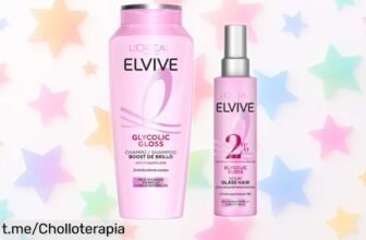 Increíble rutina de brillo y limpieza con ácido glicólico de L’Oréal París a un precio escandaloso que hará brillar tu pelo, ¡pruébala ya antes que se agote!