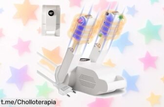Increíble secador portátil y plegable para botas de esquí con luz antibacterias, ¡ahora a un precio regalado! Consigue el tuyo antes de que se acaben y disfruta cada aventura sin humedad.