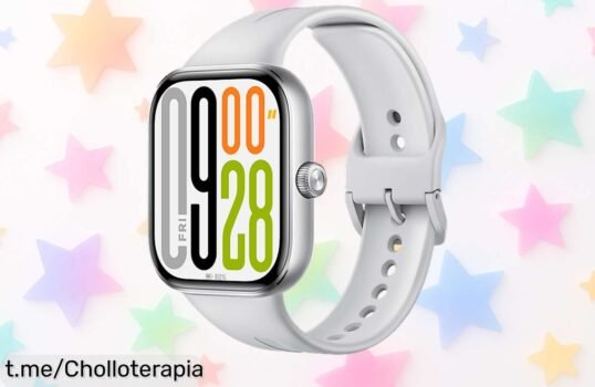 Increíble smartwatch Xiaomi Redmi Watch 5 con batería de hasta 24 días y modo multideporte: no dejes pasar este chollazo en tecnología que te hará disfrutar cada día.