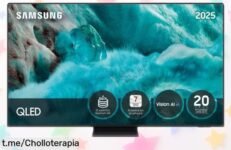Increíble televisor Smart QLED 65 pulgadas Samsung: calidad de imagen 4K y sonido increíble a un precio que no verás otra vez. ¡No te quedes sin el tuyo!