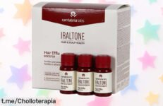 Increíble tratamiento anticaída Iraltone Hair Efflu Booster en 30 viales a un precio de escándalo que no puedes dejar pasar, ¡tu pelo te lo agradecerá y tú también!