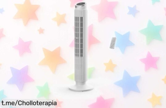 Increíble ventilador de torre Rowenta Eole Silence Force: enfría en un abrir y cerrar de ojos, es silencioso y fácil de arreglar. ¡No pierdas este chollo para disfrutar del verano!