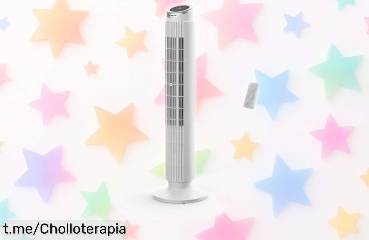 Increíble ventilador de torre Rowenta Eole Silence Force: enfría en un abrir y cerrar de ojos, es silencioso y fácil de arreglar. ¡No pierdas este chollo para disfrutar del verano!