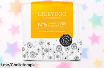 Increíbles pañales Lillydoo, suaves y absorbentes que aguantan 12 horas sin fugas; llévalos ahora a un precio súper chollo que no podrás creer. ¡Hazlo por la piel de tu bebé!