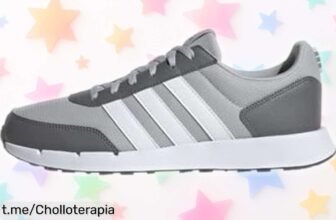 Increíbles zapatillas adidas Run 50S con amortiguación espectacular y forro suave, ¡aprovéchate de este chollo increíble antes que se agoten!