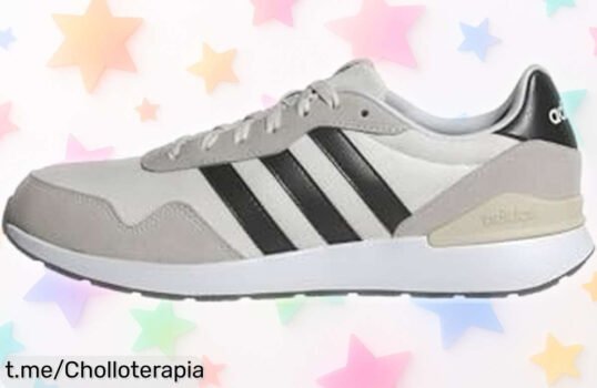 Increíbles zapatillas de running adidas Run 60S 4.0 con suela ultra resistente, este ofertón no lo puedes dejar escapar si amas la calidad en cada zancada y el deporte te apasiona