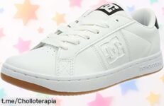 Increíbles zapatillas para hombre DC Shoes Striker con suela resistente y agarre brutal a un precio que está regalado, ¡no dejes pasar esta oportunidad única y sé el primero en lucirlas!