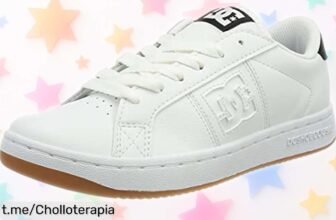 Increíbles zapatillas para hombre DC Shoes Striker con suela resistente y agarre brutal a un precio que está regalado, ¡no dejes pasar esta oportunidad única y sé el primero en lucirlas!