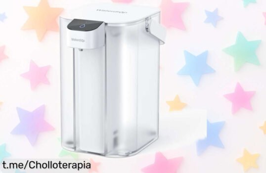 Jarra Waterdrop de 3,5L que purifica tu agua y elimina el cloro y plomo con un filtro incluido a precio regalo; ¡no pierdas esta oportunidad para cuidar de los tuyos!