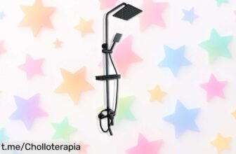 Juego de ducha espectacular con tubería extra larga y tres funciones, ¡ahora a precio loco! Dale un nuevo aire a tu baño sin complicaciones. ¡No te lo pierdas!