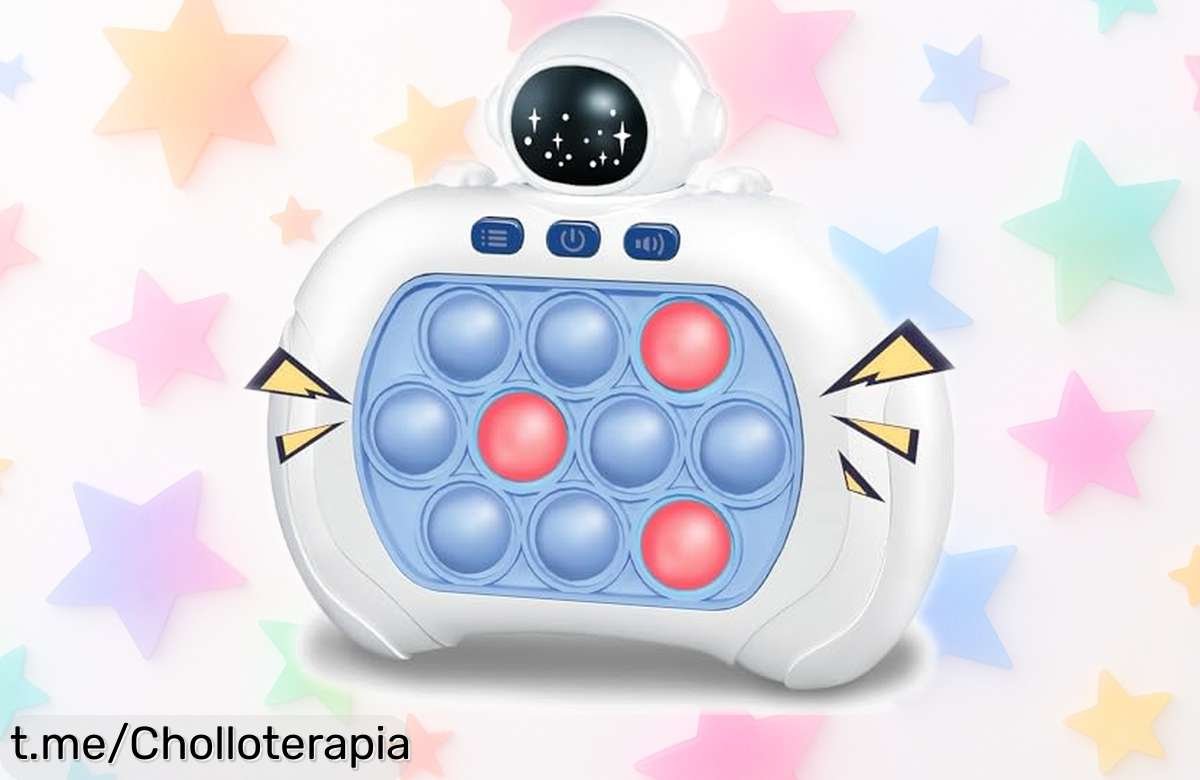 Juego de empujón rápido Fidget Toys Pro con luces y sonidos a un precio increíble: ¡Diviértete y reduce el estrés mientras disfrutas como nunca en 999 niveles diferentes!