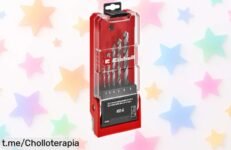 Kit de 6 brocas KWB para metal, precisión y comodidad a precio regalado: ¡no dejes escapar esta oportunidad y mejora tu bricolaje al instante!
