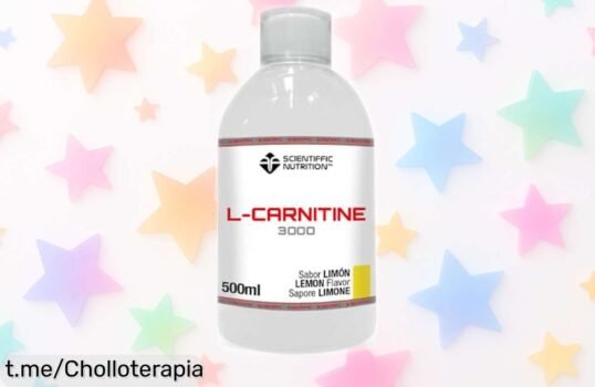 L-Carnitina 3000mg en botella de 500ml, quema grasa rápido y cuida tu músculo con un precio loco que no puedes dejar pasar. ¡Apresúrate antes de oler el chollo volar!