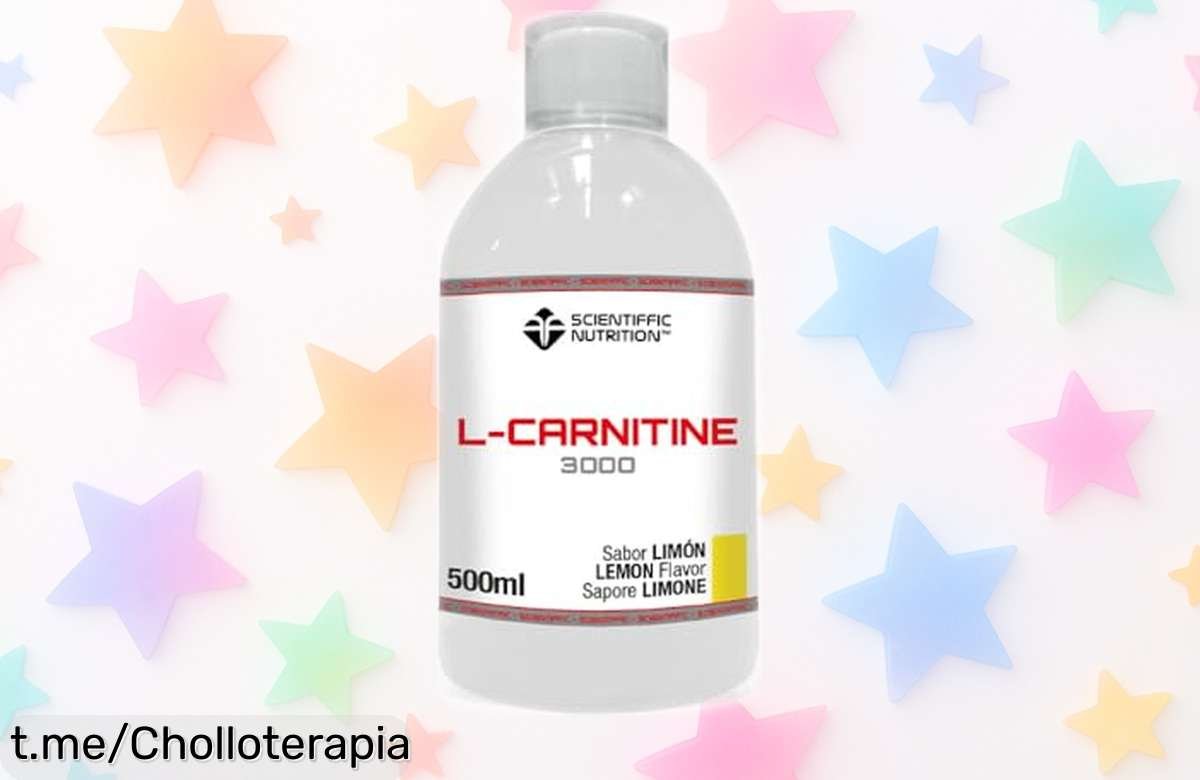L-Carnitina 3000mg en botella de 500ml, quema grasa rápido y cuida tu músculo con un precio loco que no puedes dejar pasar. ¡Apresúrate antes de oler el chollo volar!