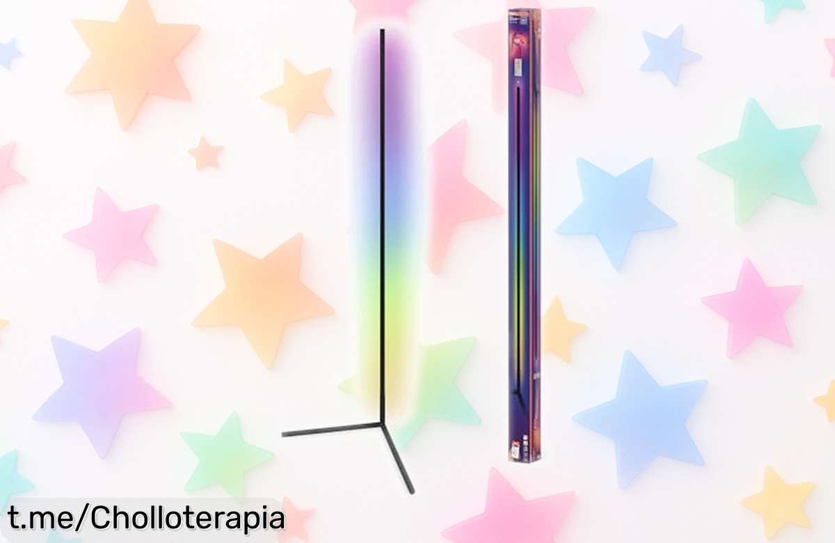 Lámpara de esquina LED OSRAM: diseño moderno y mando a distancia en oferta exclusiva, ¡aprópiate del rincón que mereces sin gastar una fortuna!