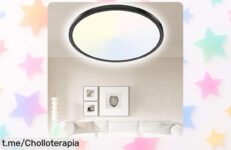 Lámpara plafón LED Yexati 20W, ideal para baños y pasillos: ¡ofertón a precio tirado que ilumina con estilo! No dejes pasar esta oportunidad única.