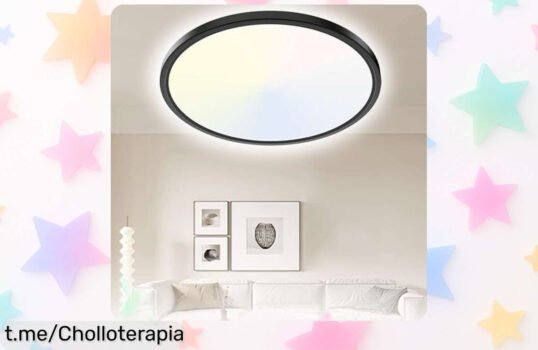 Lámpara plafón LED Yexati 20W, ideal para baños y pasillos: ¡ofertón a precio tirado que ilumina con estilo! No dejes pasar esta oportunidad única.