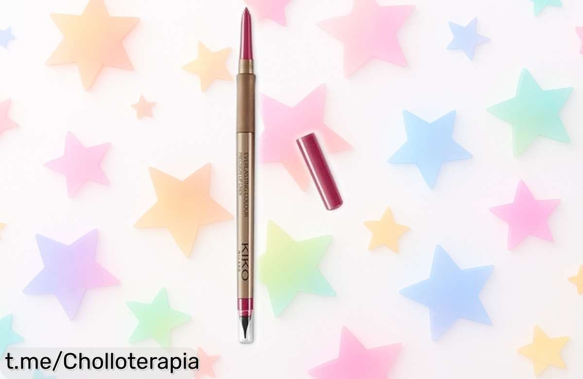 Lápiz de labios automático KIKO Milano para un contorno perfecto y mate: ¡ahora a precio regalado para brillar todo el día! ¡No te lo pierdas, queda poco tiempo!