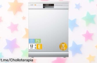 Lavavajillas COMFEE’ CDWPF1201PWWEEU a precio loco: varios programas y control móvil para un hogar impecable. ¡Haz de la rutina algo divertido ya!