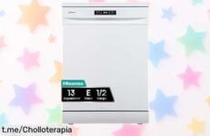 Lavavajillas Hisense HS622E10W: La solución silenciosa y rápida para tus platos, ahora a precio de locura. ¡No te lo pierdas, sorpréndete con su eficacia!
