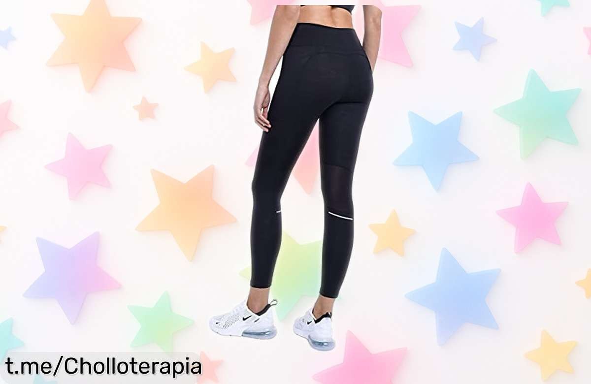 Leggings TCA Performance SuperThermal que te mantienen calentita y secan en un instante, ¡un chollo espectacular que no querrás dejar pasar!