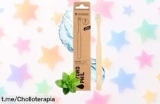 Limpiador lingual de bambú Hydrophil: oferta increíble para una higiene bucal total que dejará tu boca fresca y lista, ¡no te lo pierdas!