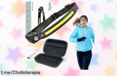 Linterna frontal Neergy ultraligera con luz potente y sensor manos libres, ¡ofertón que ilumina tus aventuras a un precio de ganga! No te quedes sin la tuya.