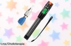 Localizador visual de fallas para fibra óptica FTTH, ahora a precio rebajado: ¡no dejes que una avería te sorprenda y asegúrate la conexión perfecta!