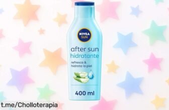 Loción After Sun NIVEA SUN 400 ml para una piel hidratada y radiante ¡aprovéchala a un precio de escándalo y dale el cariño que tu bronceado merece!
