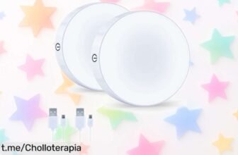 Luces recargables para armarios Qeemmy: mejor precio nunca visto, brilla como tú quieres y pega donde quieras. ¡Transforma tu hogar ya con este chollazo!