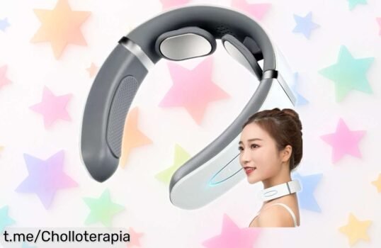 Masajeador de cuello con calor regulable, la forma más rápida de relajarte después de un día a tope por un precio tan bajo que no podrás decir que no. ¡No lo dejes escapar!