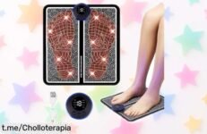 Masajeador de pies OSDUE con 8 modos y 19 niveles: una brutal oferta para olvidarte del dolor y activar la circulación que no querrás dejar escapar, ¡relájate ahora mismo!