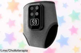 Masajeador eléctrico de tobillo con 5 modos y calor para relajar la tensión, ¡rebajado a un precio loco que no volverás a ver! Regálate alivio hoy mismo antes de que se acabe.