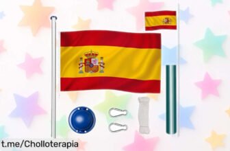 Mástil de aluminio ajustable Tectake para izar tu bandera hasta 6,25 m, ¡ofertón increíble! Aprovecha ahora y muestra tu orgullo donde quieras sin complicaciones.