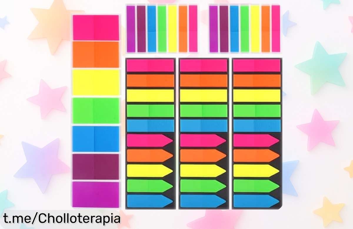 Mega pack de 1020 notas adhesivas transparentes Sticky Notes a un precio de ganga que te va a sorprender, ¡perfectas para marcar y organizar tus ideas sin romper papeles!