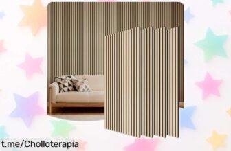 Mejora el sonido de tu hogar con los paneles acústicos TONOR en madera, fáciles de instalar y a un precio loco que no se repetirá. ¡Dale estilo y tranquilidad a tus espacios ahora!