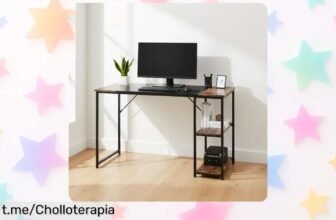 Mesa de dibujo moderna FurnitureR, altura regulable y estantes laterales: el chollo perfecto para tu espacio creativo que no querrás dejar escapar. ¡Equípate ahora!