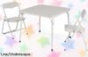 Mesa y sillas plegables GarveeMore para peques, un ofertón que transforma cualquier rincón en el lugar perfecto para jugar y disfrutar al máximo. ¡No dejes pasar esta oportunidad!